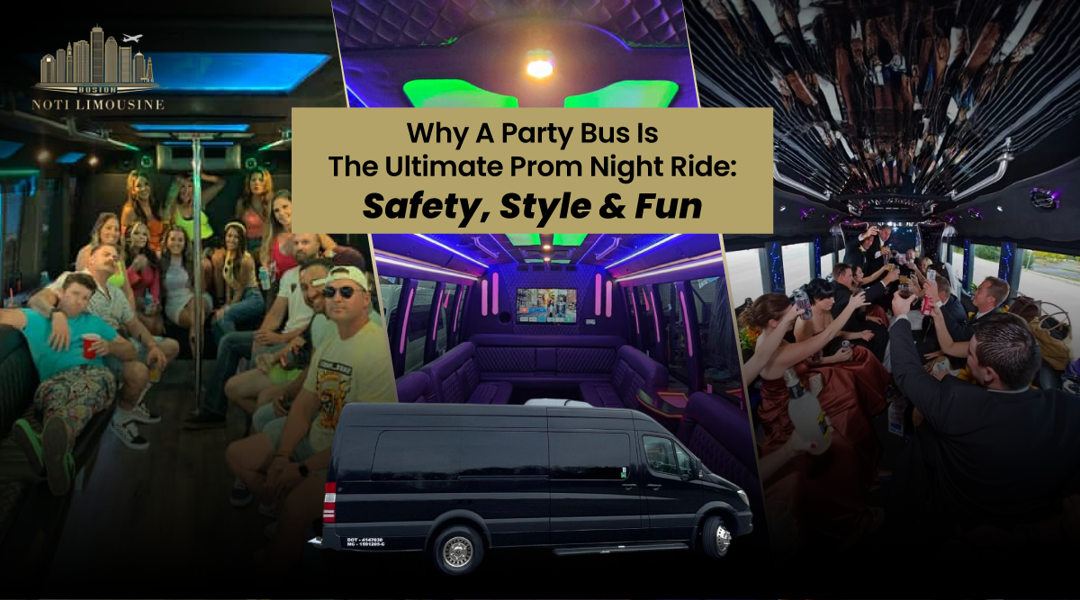 Why a Party Bus is the Ultimate Prom Night Ride: Safety, Style & Fun