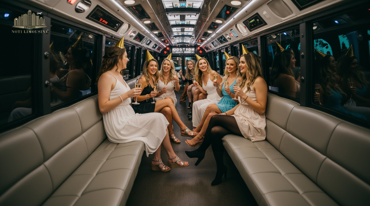 How a Party Bus Enhances Your Night Out Experience