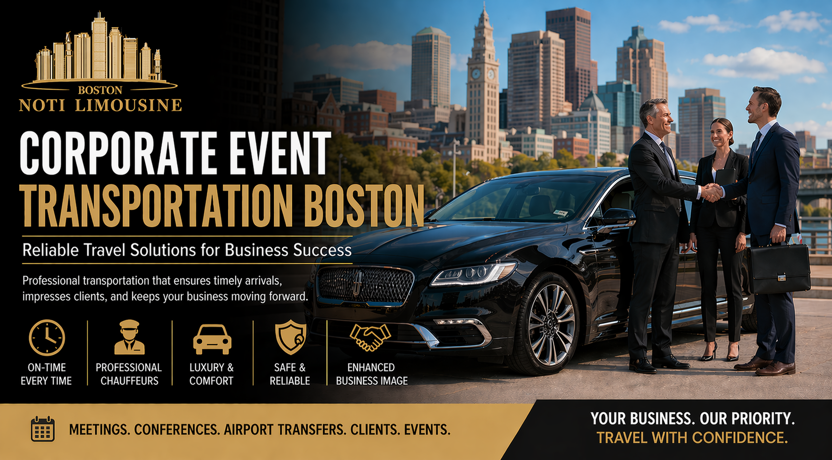 Corporate Event Transportation Boston: Reliable Travel Solutions for Business Success