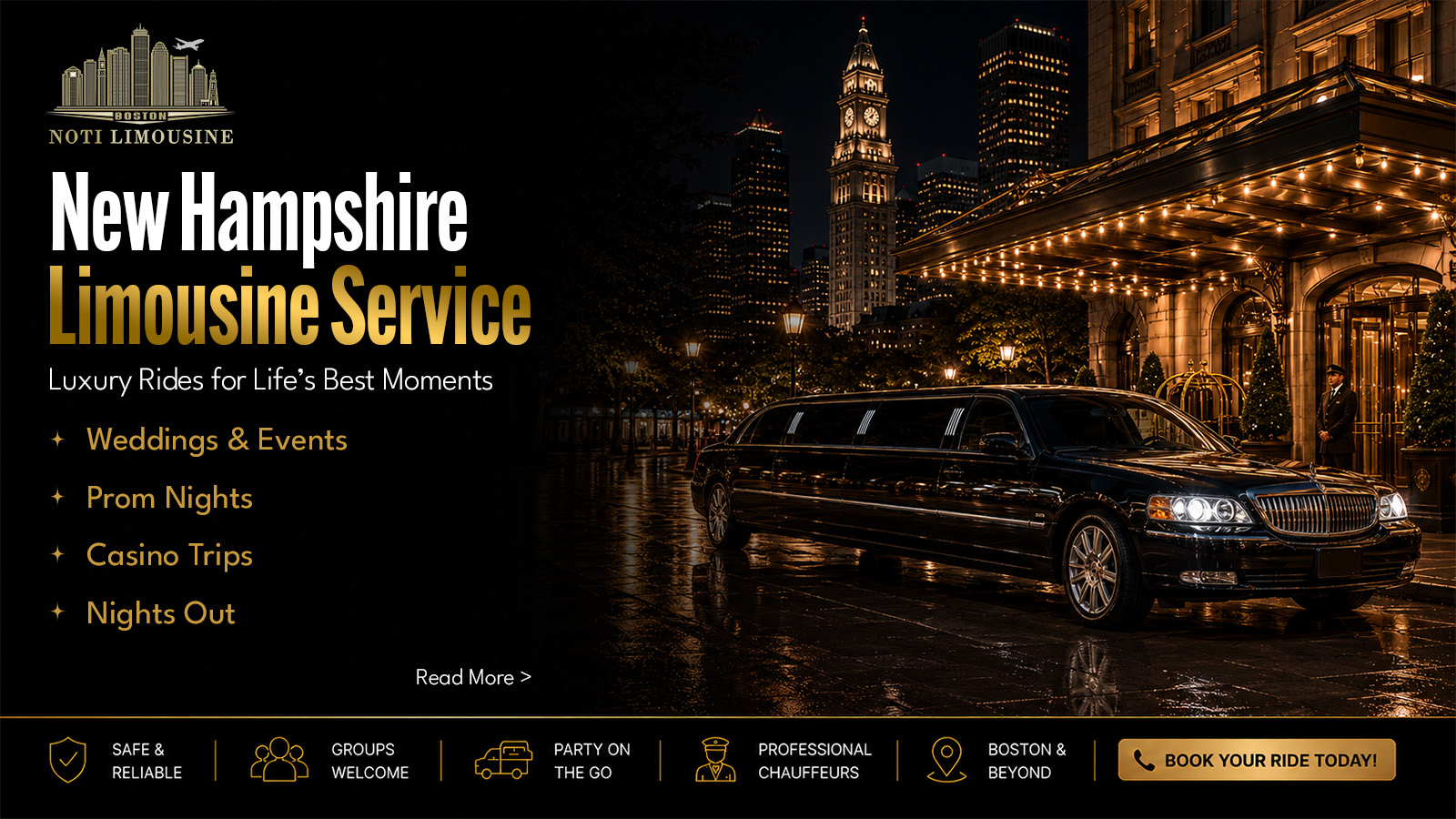 How to Choose a New Hampshire Limousine Service for Weddings and Proms?