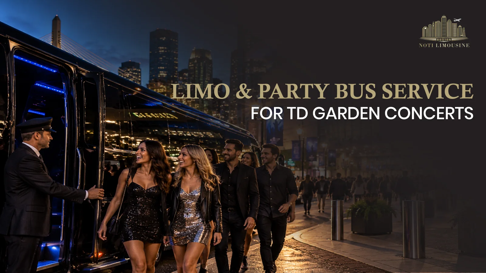 Limo & Party Bus Service for TD Garden Concerts